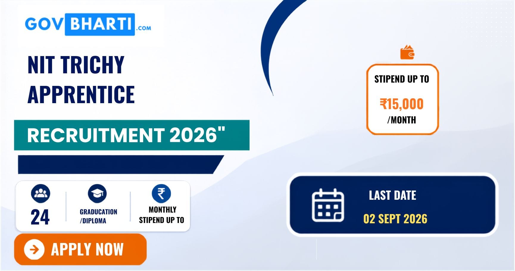 NIT Trichy Apprentice Recruitment 2026: Apply Online for 24 Vacancies