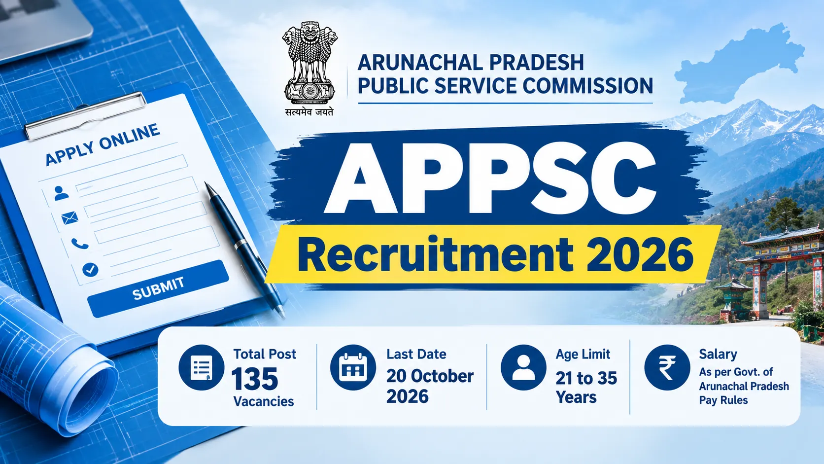 APPSC Recruitment 2026: Apply Online for 135 Vacancies in Group A & B Posts