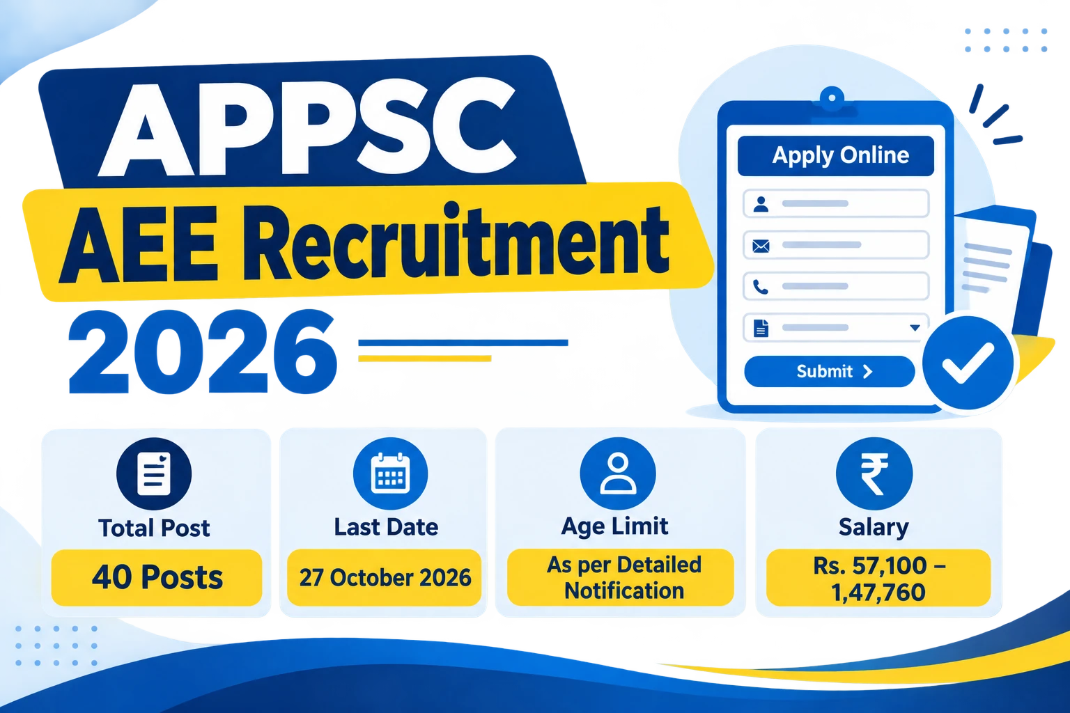 APPSC AEE Recruitment 2026